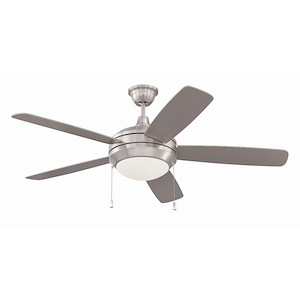 Helios - Ceiling Fan with Light Kit in Contemporary Style - 52 inches wide by 17.28 inches high - 1215956