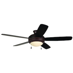 Helios - Ceiling Fan with Light Kit in Contemporary Style - 52 inches wide by 17.28 inches high - 1215678