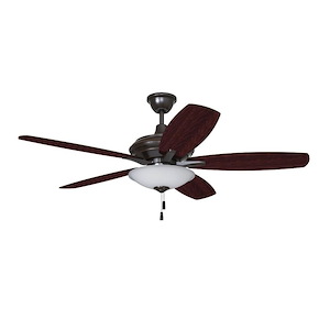 Jamison - Ceiling Fan with Light Kit in Transitional Style - 52 inches wide by 17.95 inches high - 1215975