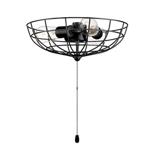 Universal - Three Light Cage Bowl Light Kit in Transitional Style - 13.48 inches wide by 4.83 inches high - 918515