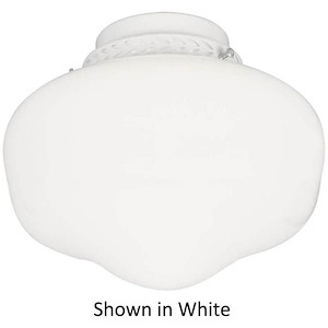 Universal - 9W 1 LED Bowl Fan Light Kit in Traditional Style - 9 inches wide by 6.5 inches high - 918514