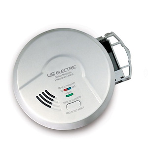 4-in-1 Smoke and Carbon Monoxide Alarm with Battery Back-Up