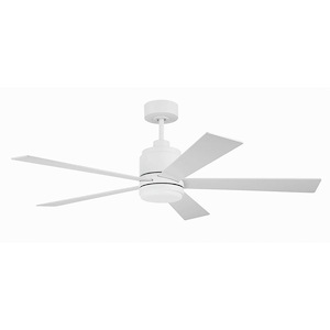 McCoy - 5 Blade Ceiling Fan with Light Kit-16.46 Inches Tall and 52 Inches Wide - 1338205