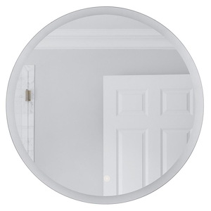 35W 1 LED Round Mirror-28 Inches Tall and 27.99 Inches Wide