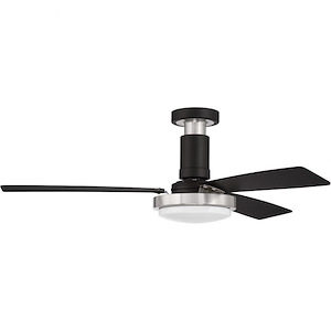 Manning - 52 Inch 3 Blade Ceiling Fan with Light Kit