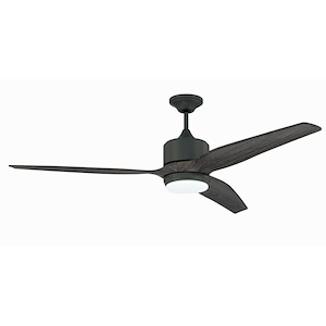 Mobi - 3 Blade Ceiling Fan with Light Kit-16.33 Inches Tall and 60 Inches Wide - 1338215