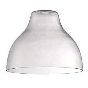 Accessory - Mini Pendant Glass Shade - 10 inches wide by 7.9 inches high
