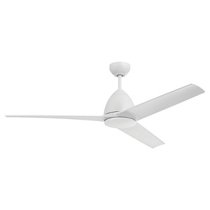 Nitro - 3 Blade Ceiling Fan with Light Kit-14.98 Inches Tall and 54 Inches Wide