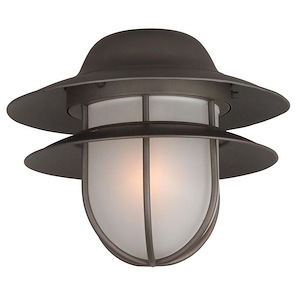 Outdoor - One Light Bowl Kit in Transitional Style - 12.25 inches wide by 10.38 inches high