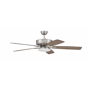 Pro Plus 112 Series - 52 Inch 5 Blade Ceiling Fan with Low Profile Light Kit