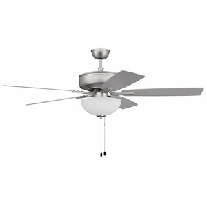 Pro Plus 211 Series - 52 Inch 5 Blade Ceiling Fan with Bowl Light Kit
