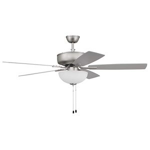 Pro Plus 211 Series - 52 Inch 5 Blade Ceiling Fan with Bowl Light Kit - 1071847