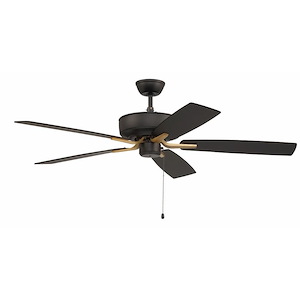 Pro Plus - 5 Blade Ceiling Fan-13.52 Inches Tall and 52 Inches Wide