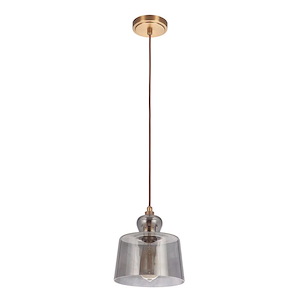 State House 1 Light Mini Pendant 9.38 Inch Tall and 8.63 Inch Wide - 1397264