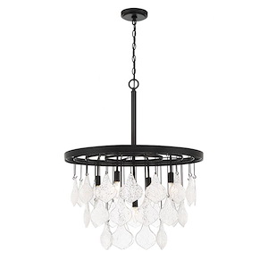 Vesi - 5 Light Pendant In Traditional Style-32 Inches Tall and 26 Inches Wide