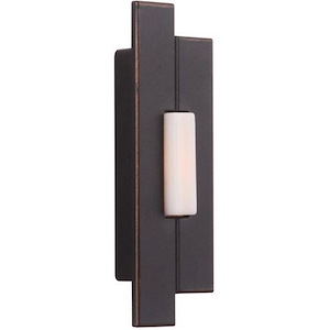 Surface Mount Lighted Push Button - 1.25 inches wide by 4 inches high