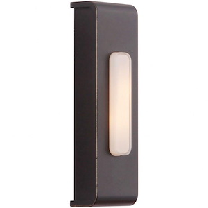 Surface Mount Lighted Push Button - 1.13 inches wide by 3.9 inches high