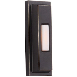 Surface Mount Lighted Push Button - 1.3 inches wide by 3.75 inches high