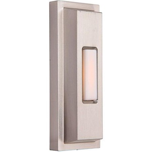 Surface Mount Lighted Push Button - 1.3 inches wide by 3.75 inches high