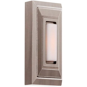 Surface Mount Lighted Push Button - 1.13 inches wide by 2.88 inches high
