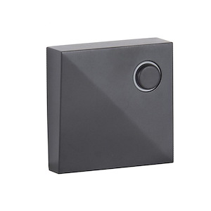 0.2W 1 LED Surface Mount Lighted Push Button-2.6 Inches Tall and 2.6 Inches Wide