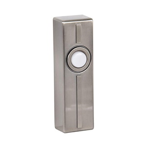 0.2W 1 LED Surface Mount Lighted Push Button-0.71 Inches Tall and 1.1 Inches Wide