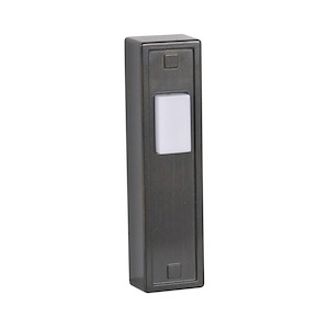 0.2W 1 LED Surface Mount Lighted Push Button-0.62 Inches Tall and 0.71 Inches Wide