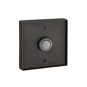 0.2W 1 LED Recessed Mount Lighted Push Button-0.63 Inches Tall and 3 Inches Wide