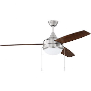 Phaze - 3 Blade Ceiling Fan with Light Kit in Modern-Contemporary Style - 52 inches wide by 16.73 inches high - 1215891
