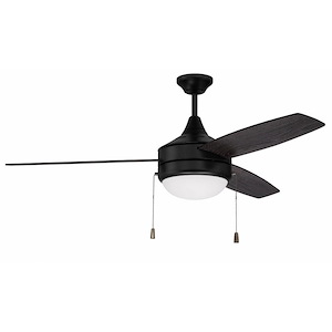 Phaze - 3 Blade Ceiling Fan with Light Kit-16.73 Inches Tall and 52 Inches Wide