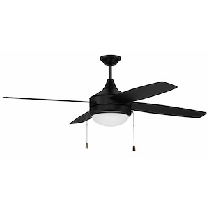 Phaze - 4 Blade Ceiling Fan with Light Kit-16.73 Inches Tall and 52 Inches Wide