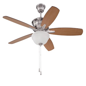 Penbrook - Ceiling Fan with Light Kit in Transitional Style - 52 inches wide by 16.5 inches high - 1215808