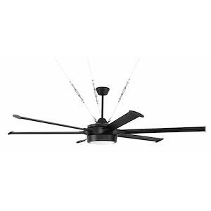 Prost - 6 Blade Ceiling Fan with Light Kit-23.18 Inches Tall and 78 Inches Wide - 1338247