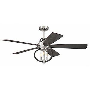 Reese - 5 Blade Ceiling Fan with Light Kit-23.01 Inches Tall and 52 Inches Wide