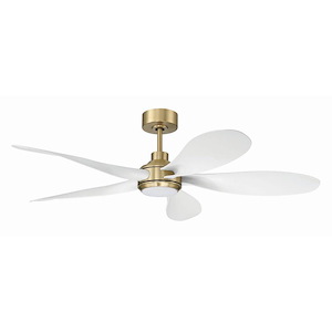 Rosalie - 5 Blade Ceiling Fan with Light Kit-13.39 Inch Tall and 52 Inch Wide - 1397268
