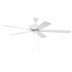 Super Pro - 5 Blade Ceiling Fan-13.2 Inches Tall and 60 Inches Wide - 1274947