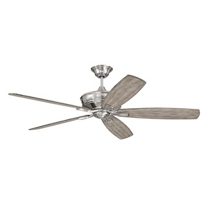 Santori - 5 Blade Ceiling Fan In Traditional Style-16.45 Inches Tall and 60 Inches Wide