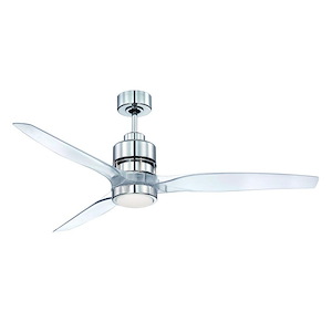 Sonnet - Ceiling Fan with Blades and Light Kit - 60 inches wide by 16.77 inches high - 1216044