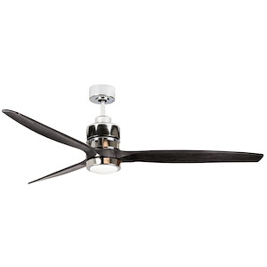 Sonnet - Ceiling Fan with Blades and Light Kit - 60 inches wide by 16.77 inches high - 1216093