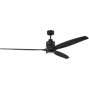 Sonnet - Ceiling Fan with Blades and Light Kit - 70 inches wide by 16.77 inches high - 1216113