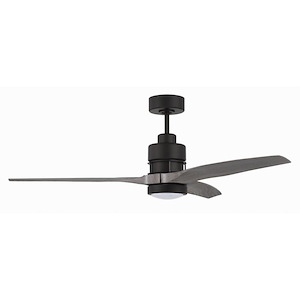 Sonnet WiFi - 3 Blade Ceiling Fan with Light Kit-16.76 Inches Tall and 52 Inches Wide - 1338254