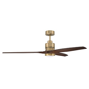 Sonnet WiFi - 3 Blade Ceiling Fan with Light Kit-16.76 Inches Tall and 60 Inches Wide