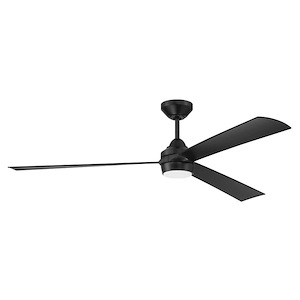 Sterling - 3 Blade Ceiling Fan with Light Kit In Contemporary Style-13.19 Inches Tall and 60 Inches Wide - 1379426