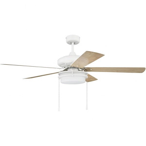 Stonegate - Ceiling Fan with Light Kit in Transitional Style - 52 inches wide by 18.7 inches high - 1215967