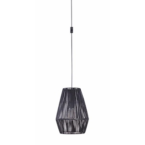 1 Light Swag Pendant - 11.81 inches wide by 11.81 inches high