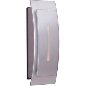 LED Outdoor Contemporary Curved Touch Button - 1.06 inches wide by 5 inches high