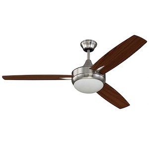 Targas - Ceiling Fan with Light Kit in Contemporary Style - 52 inches wide by 16.73 inches high - 522621