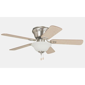 Wyman - Ceiling Fan with Light Kit in Traditional Style - 42 inches wide by 12.99 inches high