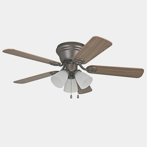 Wyman - Hugger Ceiling Fan in Traditional Style - 42 inches wide by 13.75 inches high - 601417