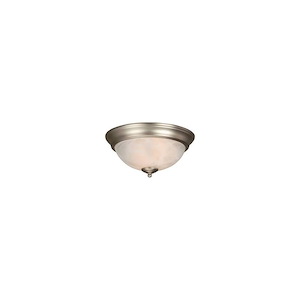 Step Pan - One Light Flush Mount - 11 inches wide by 4.5 inches high - 1216295